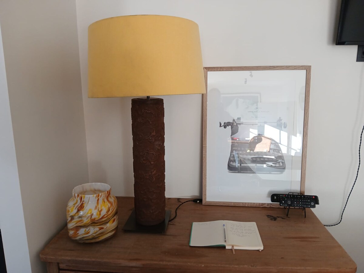Quiet desk corner at The Jacob House